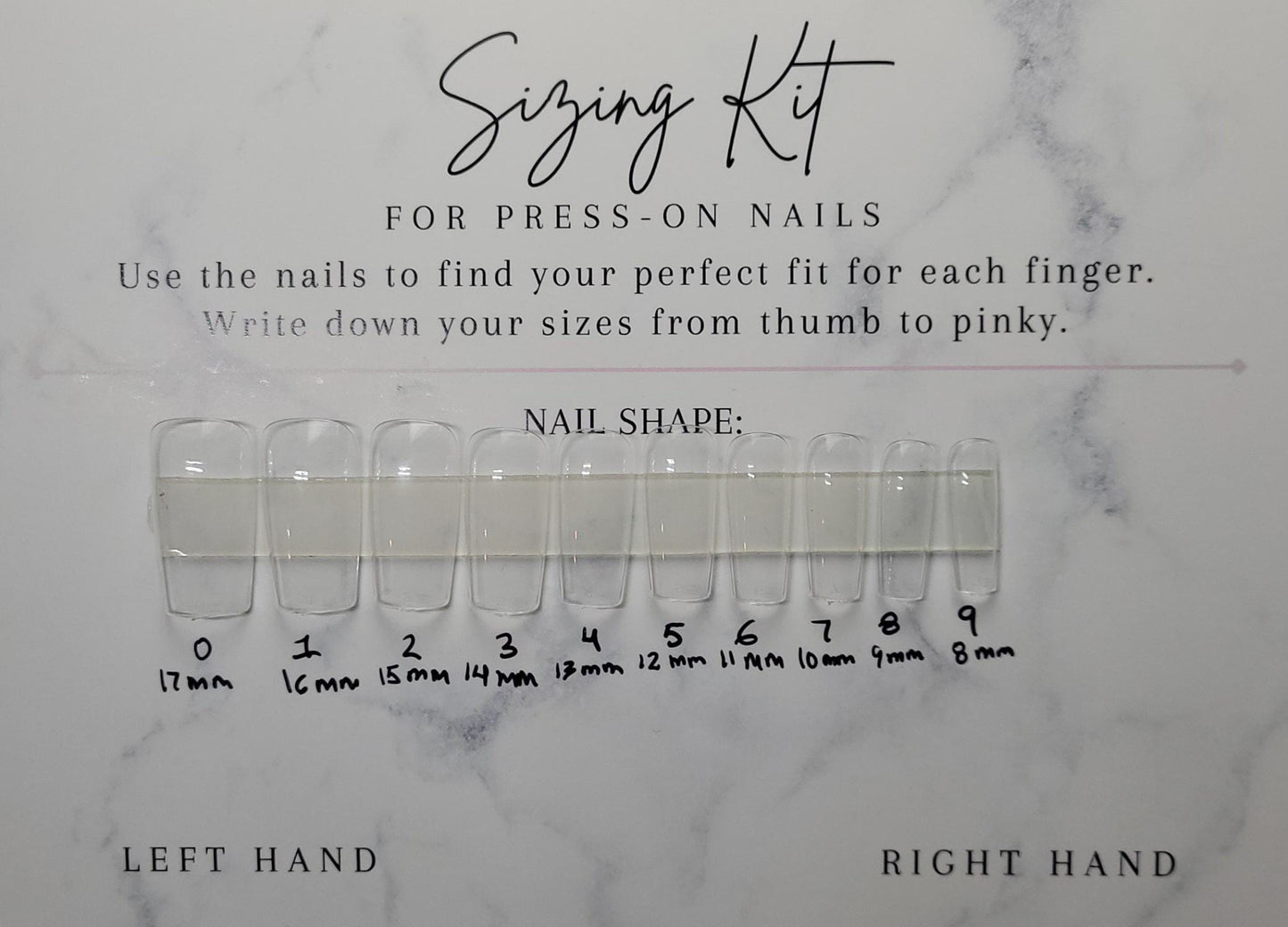 Sizing Kit