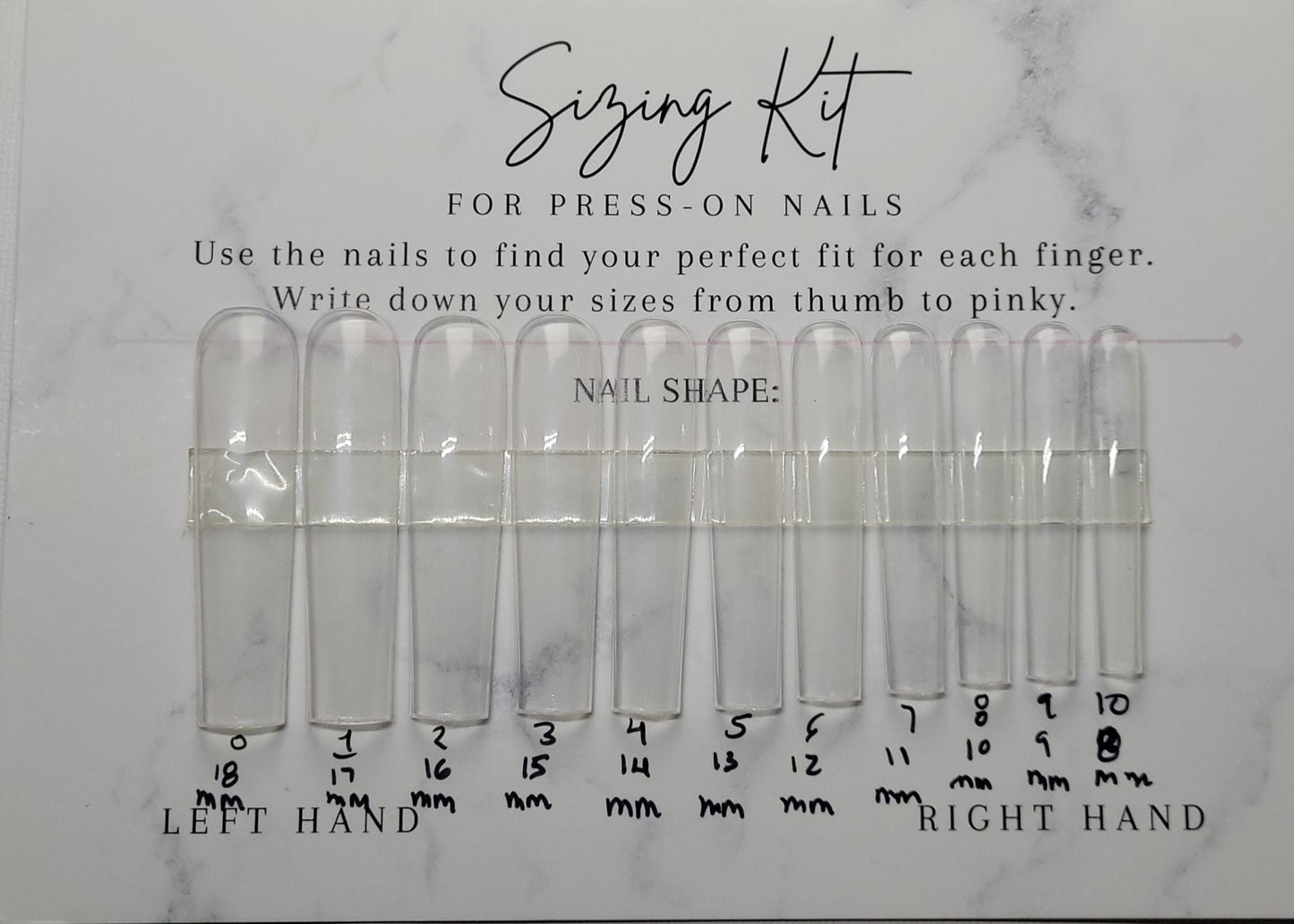 Sizing Kit