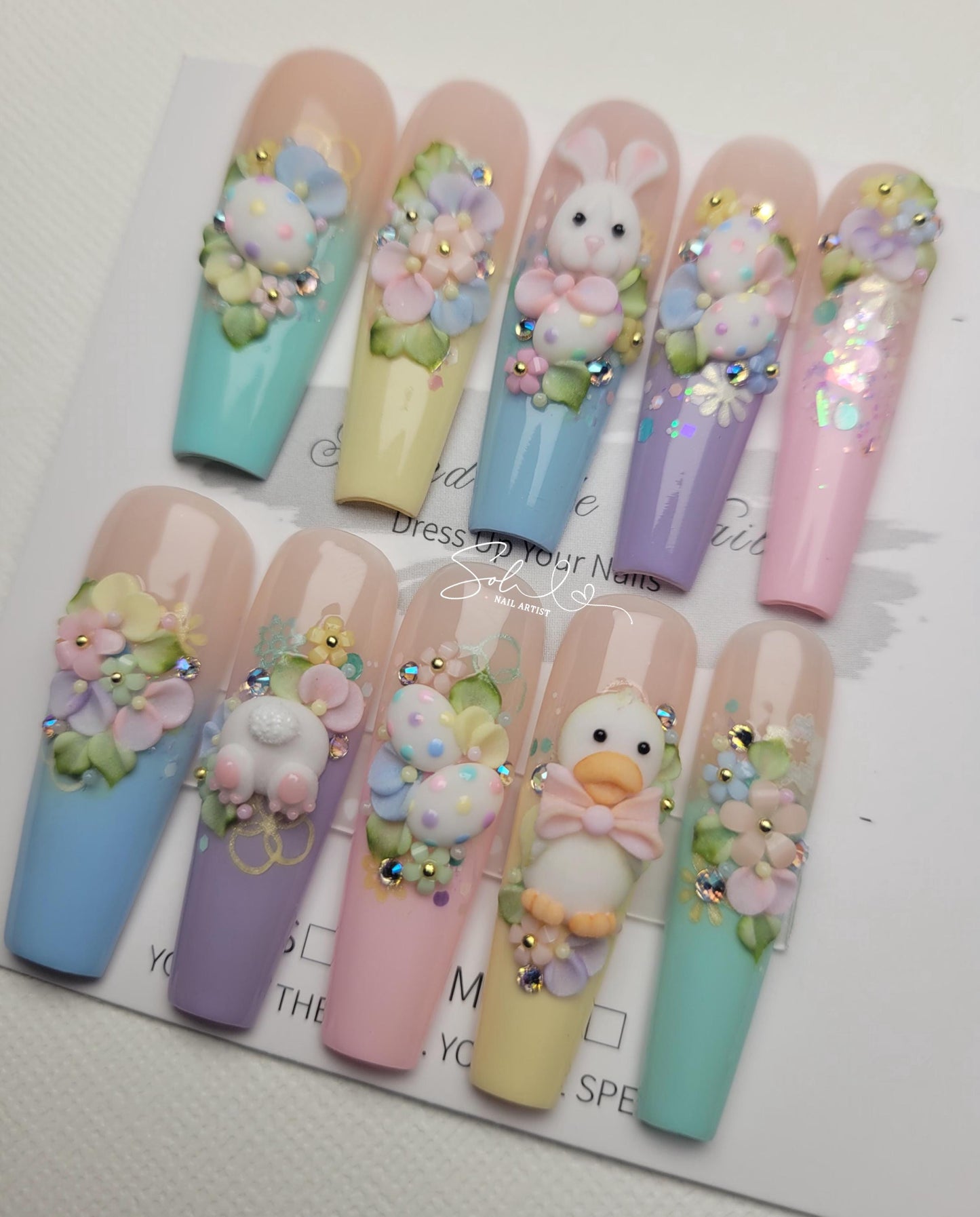 Easter Press-on Nails