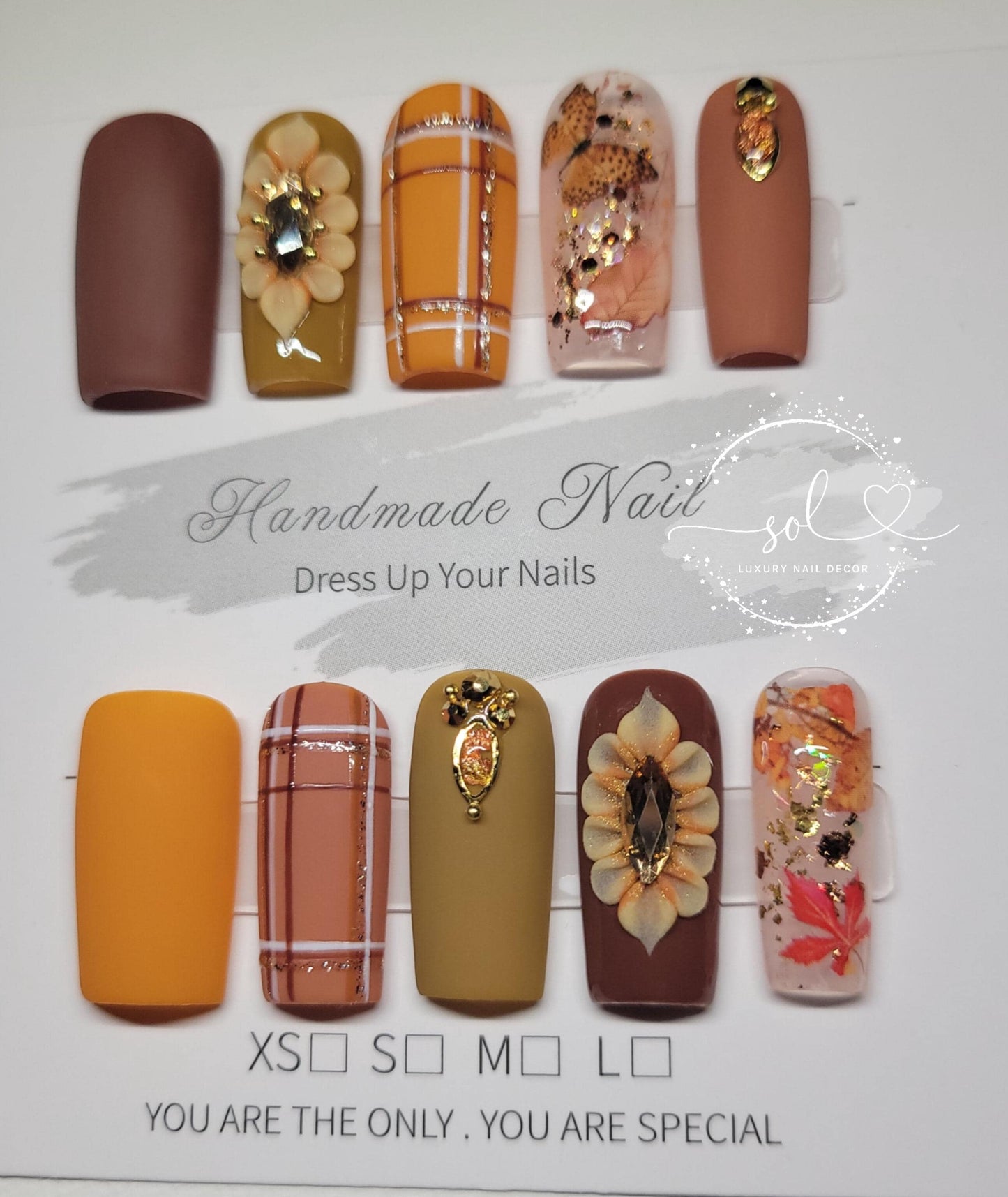 Fall Press-on Nails