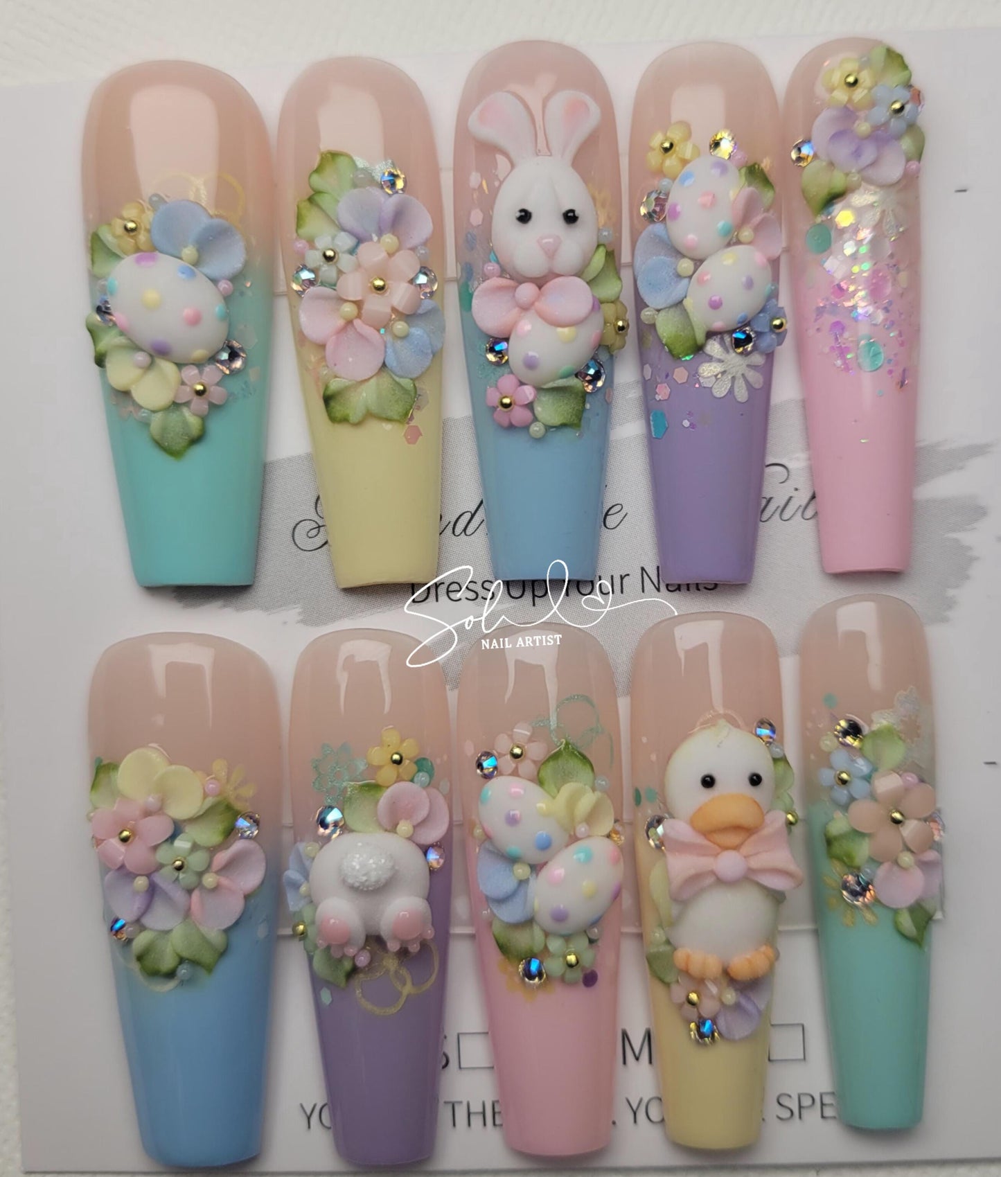Easter Press-on Nails