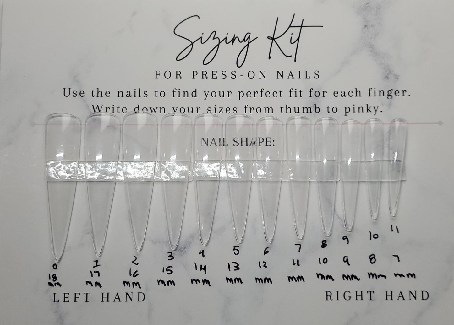 Sizing Kit
