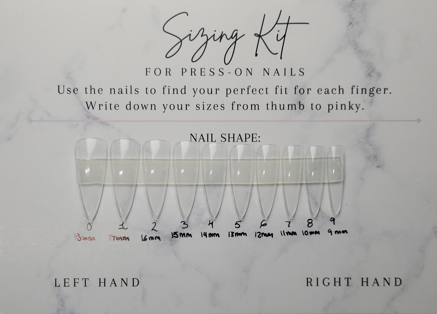 Sizing Kit