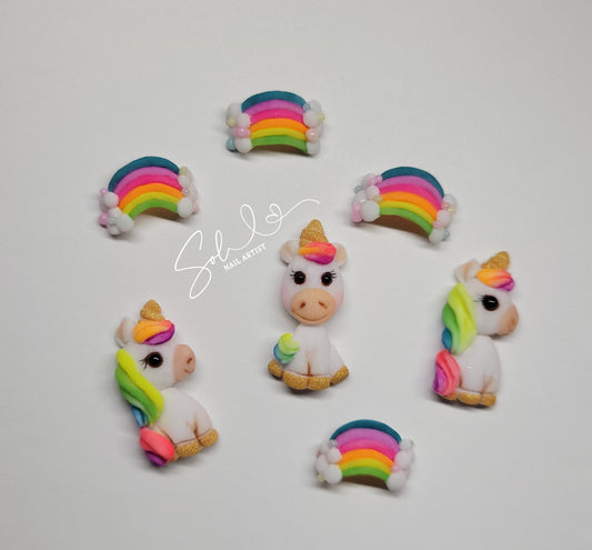 3D Nail Unicorns