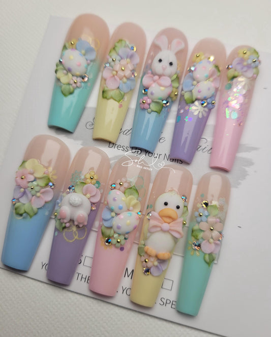 Easter Press-on Nails