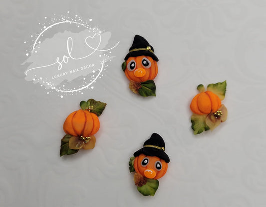 3D Cute Pumpkins