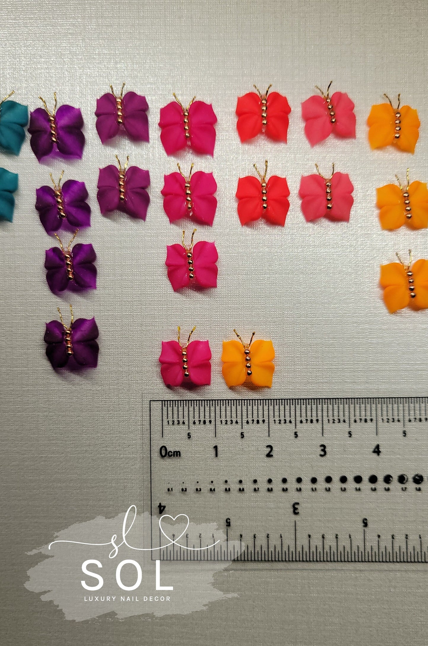 3D Nail Butterflies