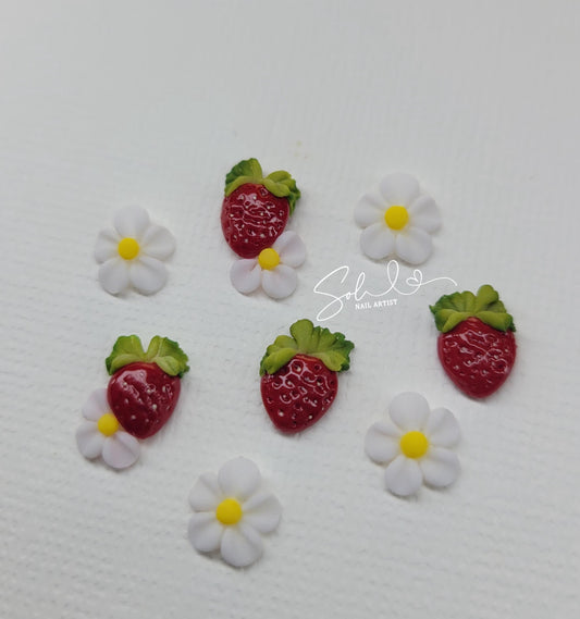 3D Strawberries Summer
