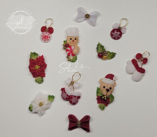 Christmas 3D Nail Decorations