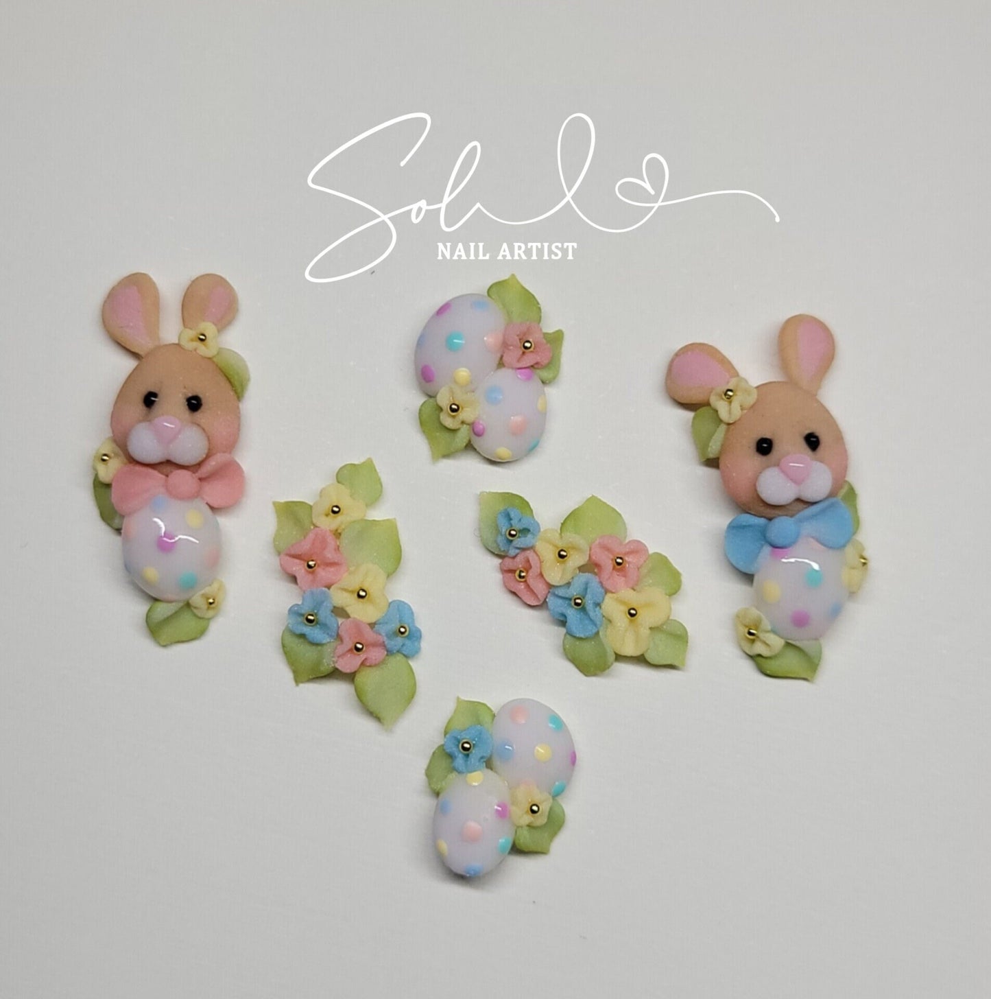 3D Nail Bunnies