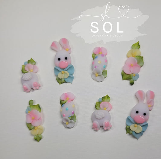 3D Nail Bunnies