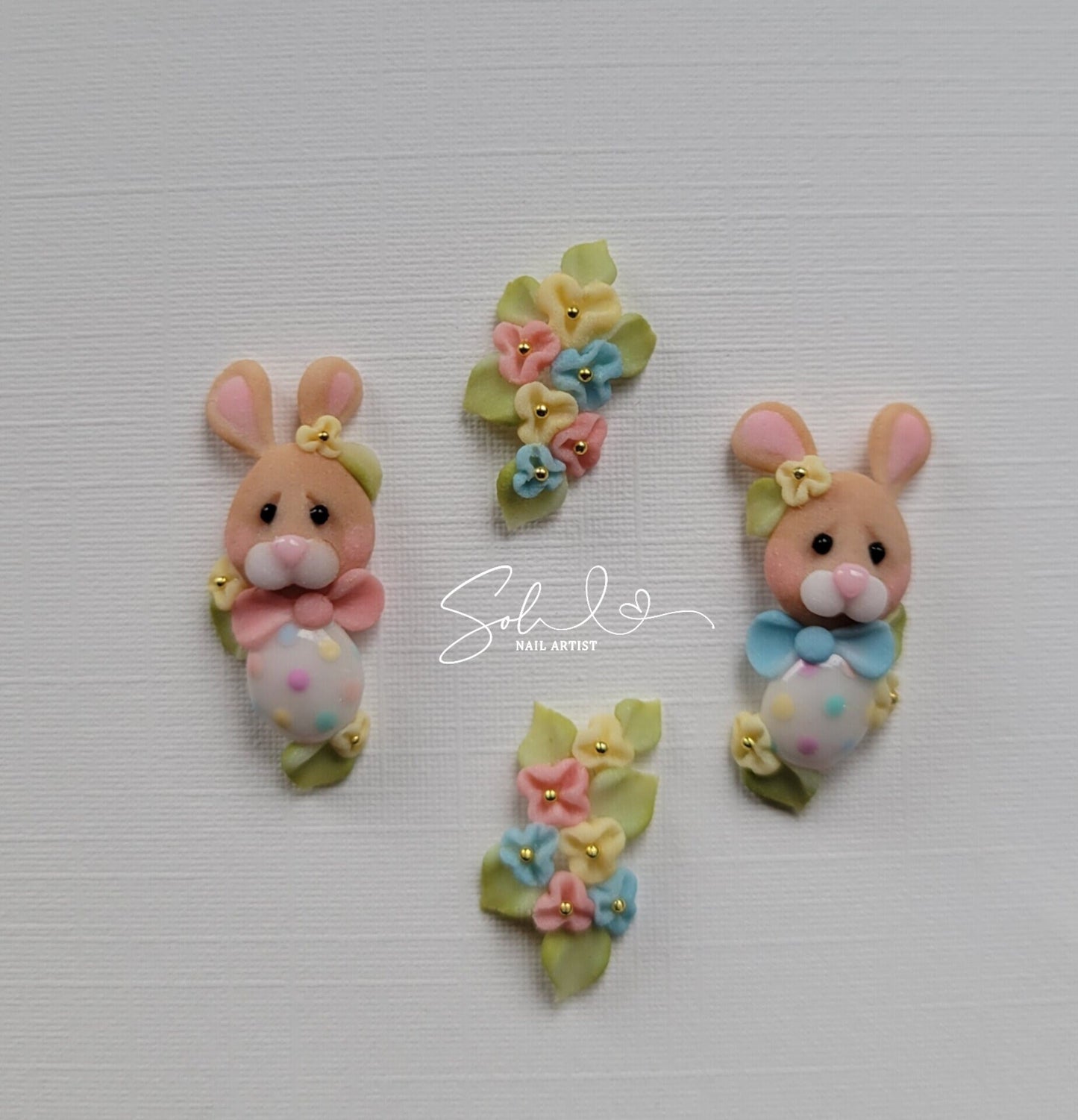 3D Nail Bunnies