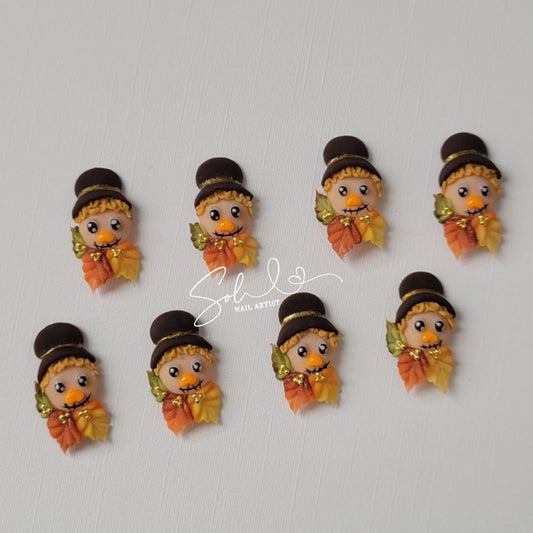 3D Scarecrows for Nails