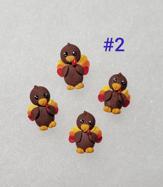 3D Nail Turkeys
