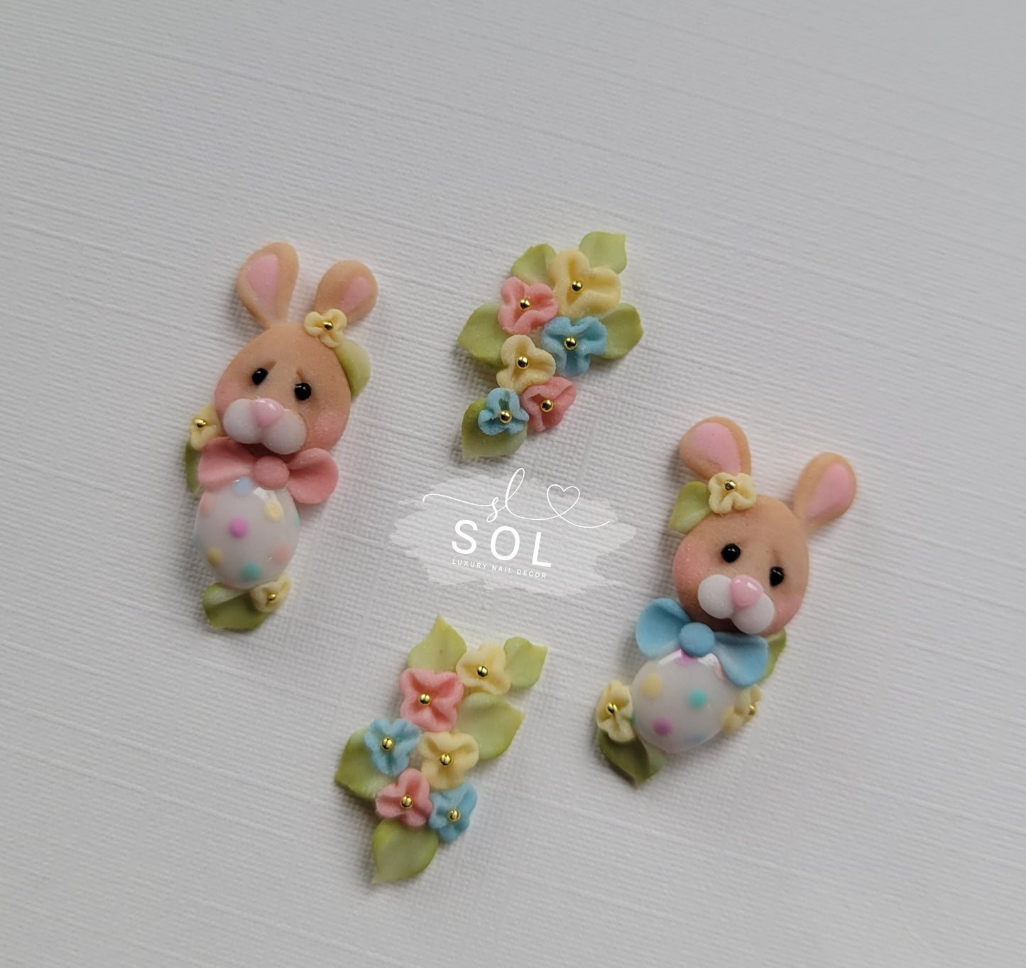 3D Nail Bunnies
